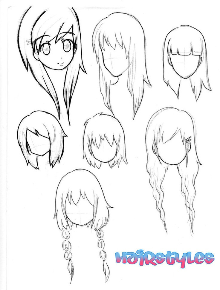 Best ideas about Easy Anime Hairstyles
. Save or Pin Chibi hairstyles Drawing Pinterest Now.