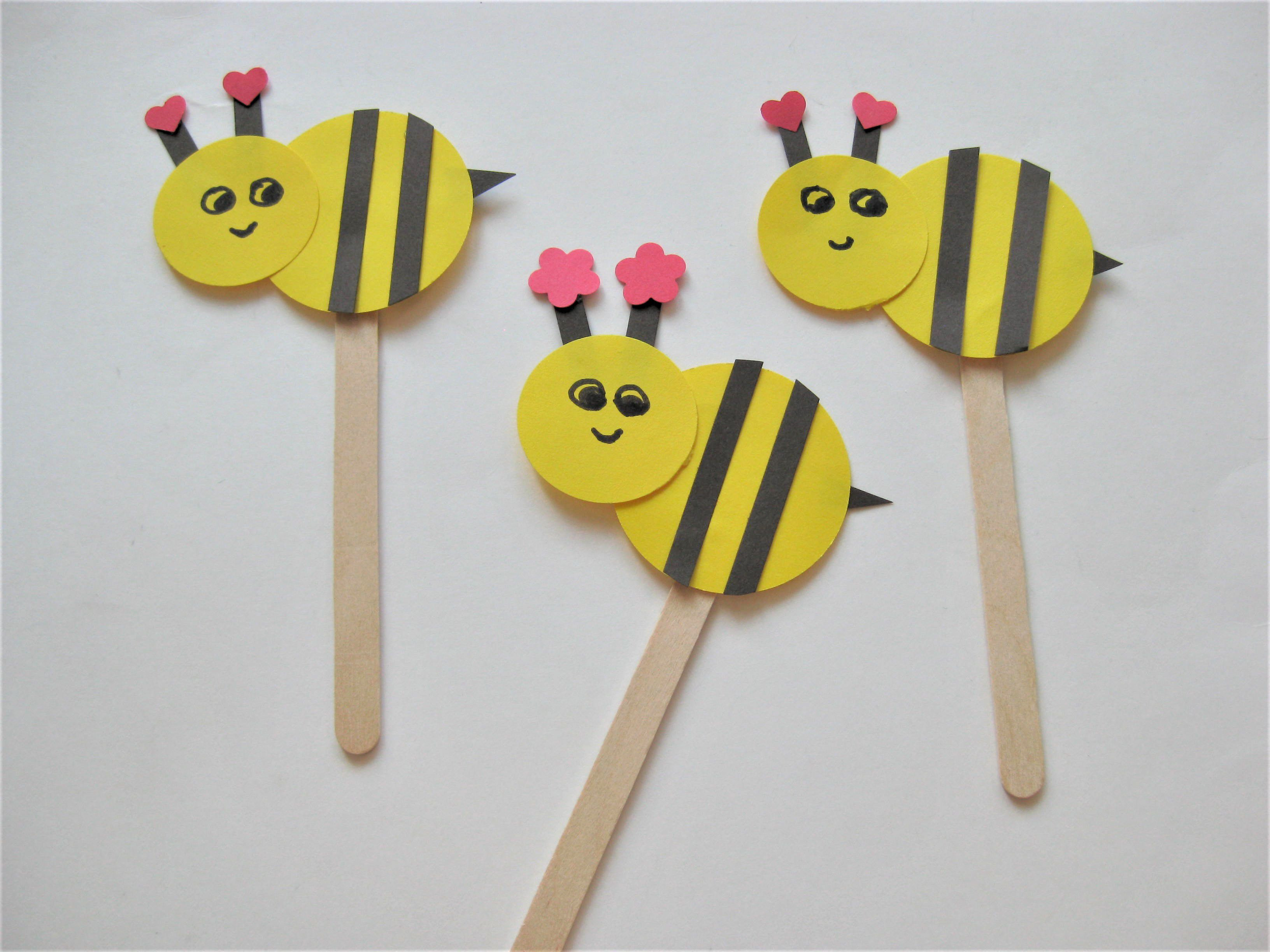 Easy Crafts For Toddlers
 Bee Craft for Kids