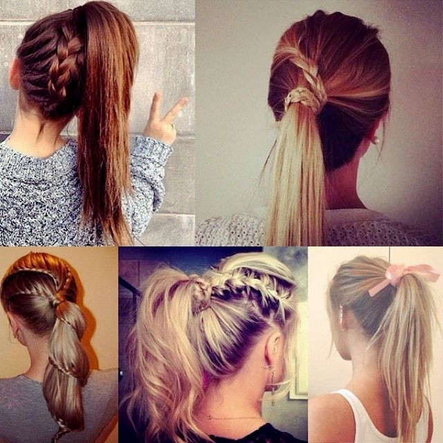 Easy Cute Hairstyles
 59 Easy Ponytail Hairstyles for School Ideas