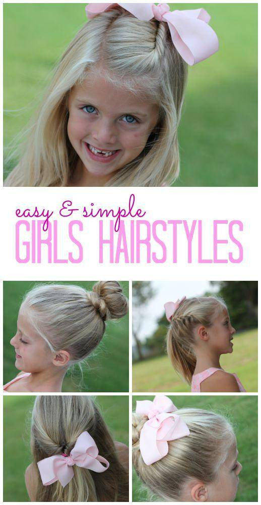 Easy Girls Hairstyles
 Easy Girls Hairstyles for Back to School