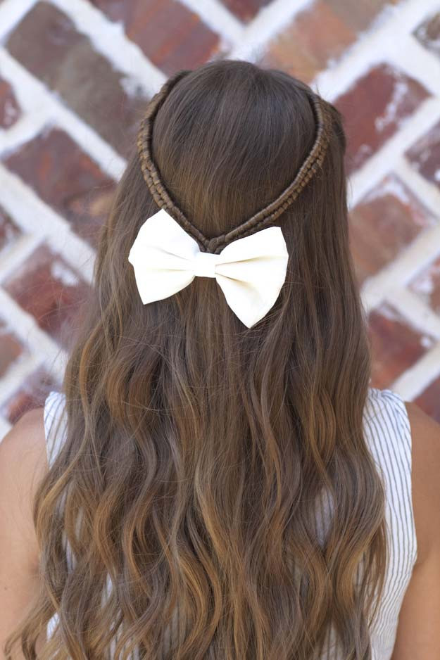 Easy Hairstyles To Do For School
 41 DIY Cool Easy Hairstyles That Real People Can Actually