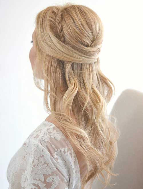 Best ideas about Easy Half Updo Hairstyles
. Save or Pin Wedding Hair Now.