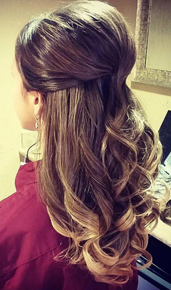 Best ideas about Easy Half Updo Hairstyles
. Save or Pin Simple Indian Hairstyles For Medium Thin Hair HairStyles Now.