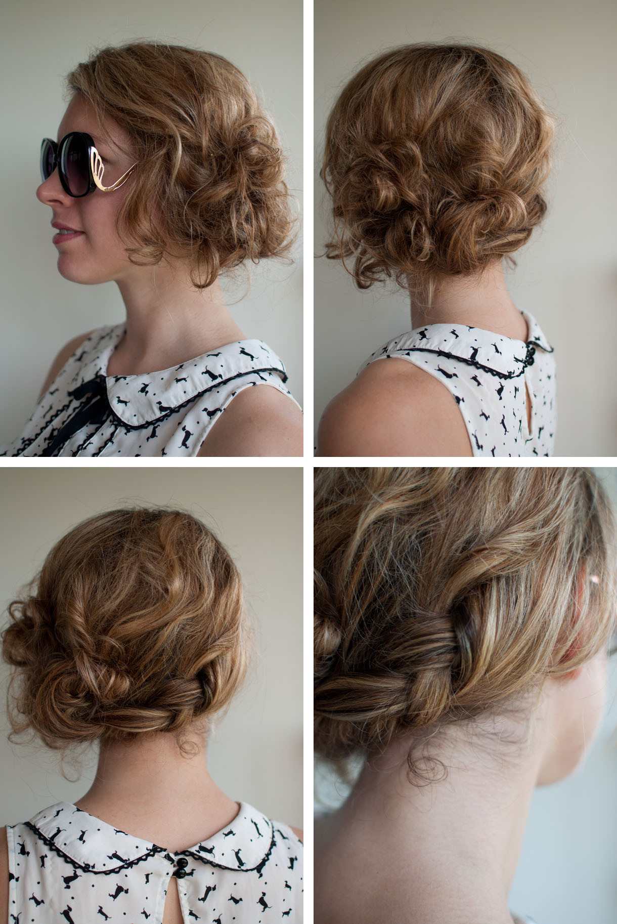 Easy Messy Hairstyles
 Easy updo for second day hair Hair Romance