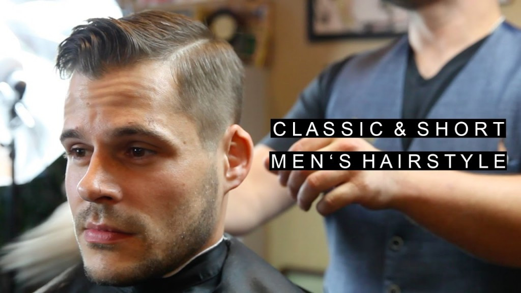 Easy Professional Home Hair Cut
 Classic Short Men’s Hairstyles