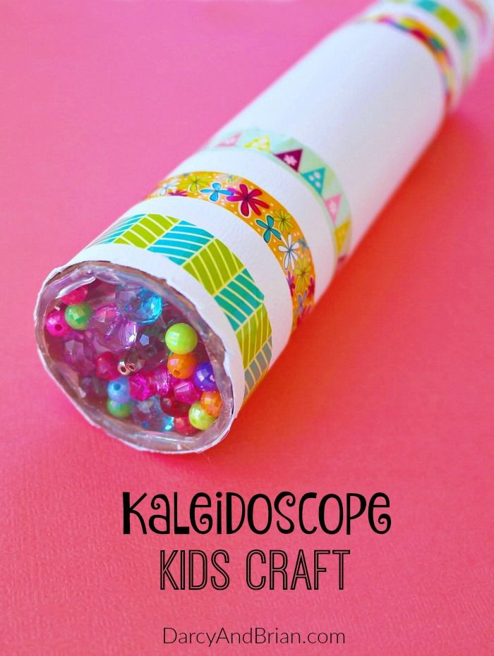 Easy Projects For Preschoolers
 Fun DIY Kaleidoscope Kids Craft Tutorial [ ]