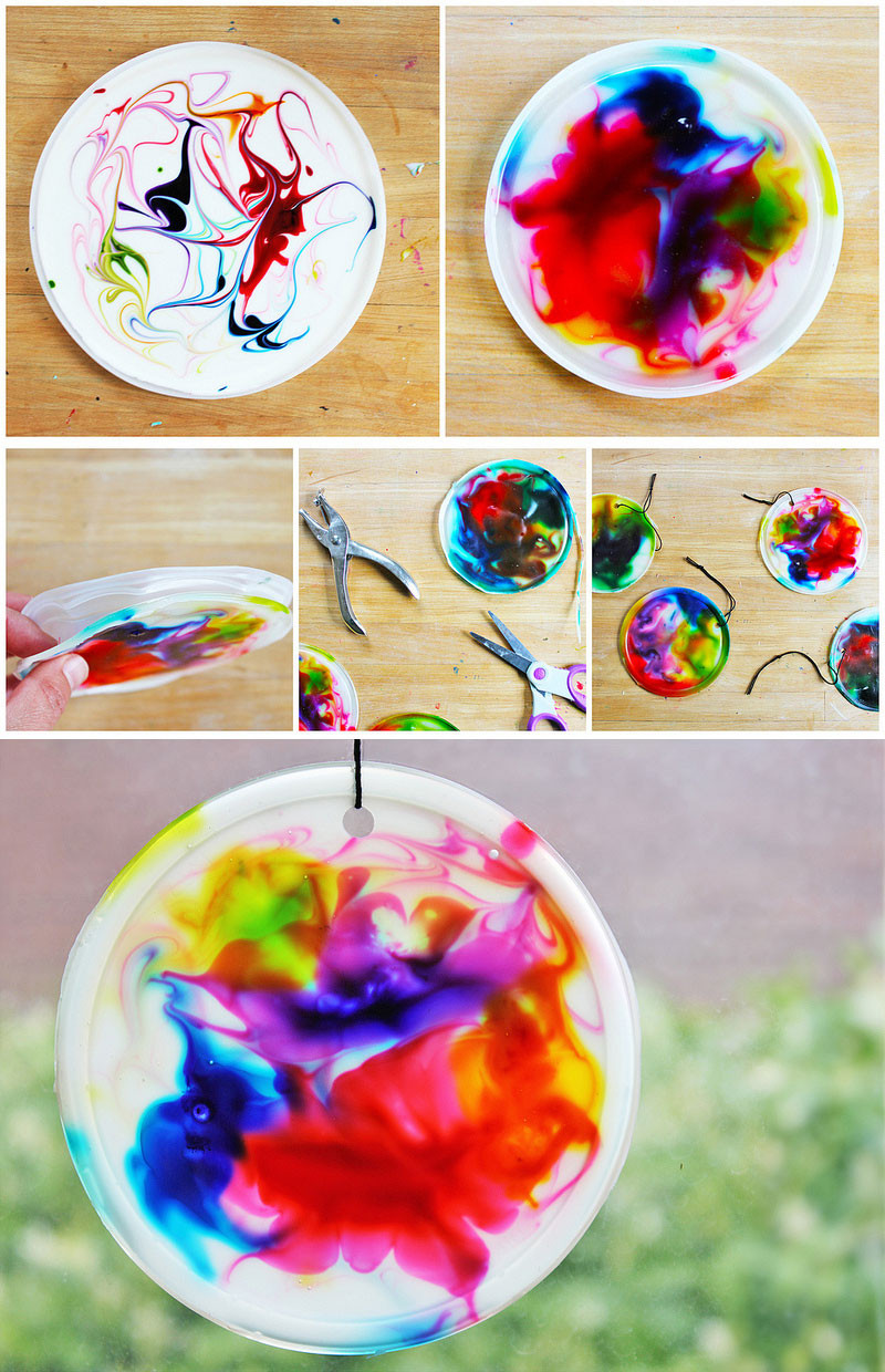 Easy Projects For Preschoolers
 Art for Kids Cosmic Suncatchers Babble Dabble Do