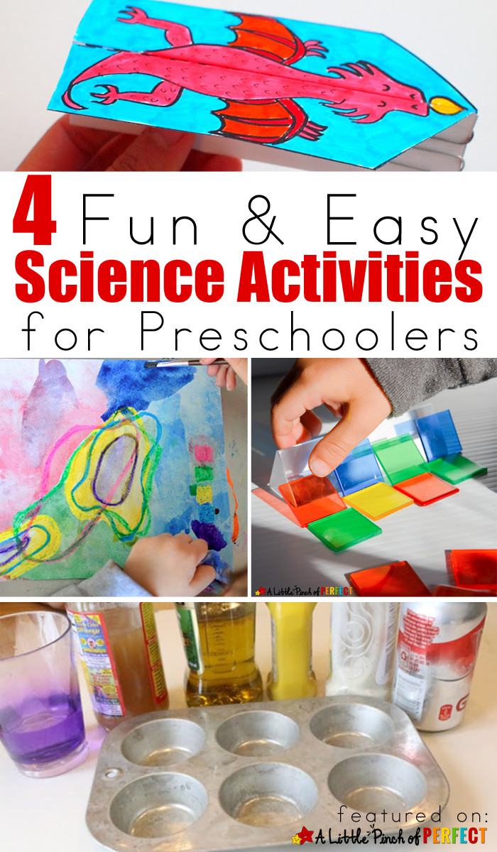 Easy Projects For Preschoolers
 4 Fun & Easy Science Activities for Preschoolers