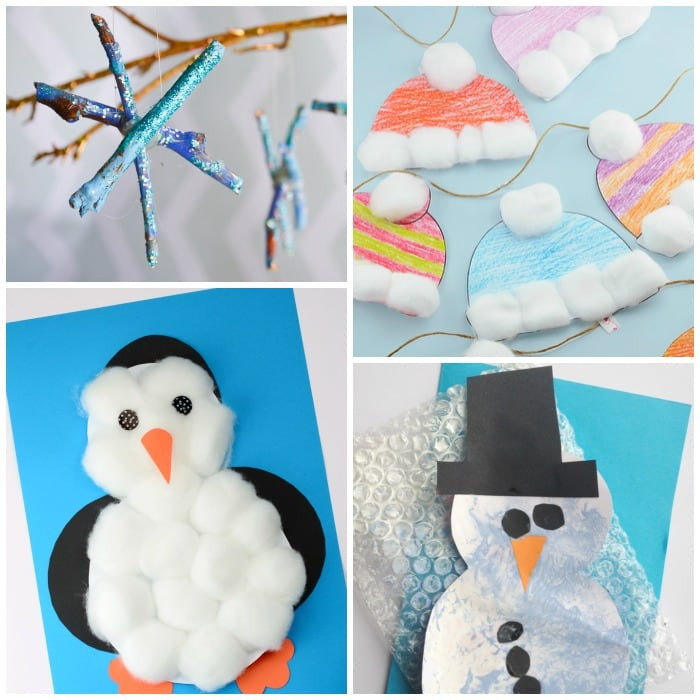 Easy Projects For Preschoolers
 Simple Winter Crafts for Toddlers Easy Peasy and Fun