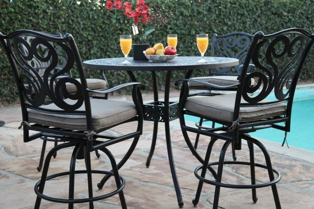 Best ideas about Ebay Patio Furniture
. Save or Pin Outdoor Patio Furniture 5 Piece Aluminum Bar Set Now.