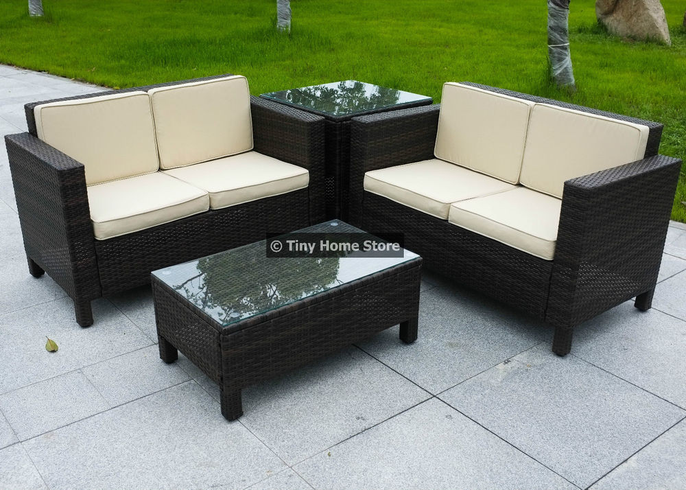 Best ideas about Ebay Patio Furniture
. Save or Pin Luxury Rattan Sofa Dining Set Garden Furniture Patio Now.