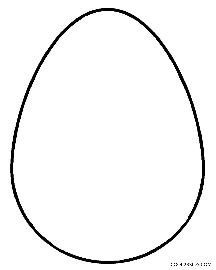 Egg Coloring Pages
 Printable Easter Egg Coloring Pages For Kids