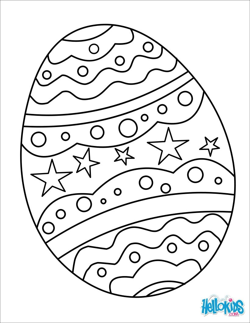 Egg Coloring Pages
 Fabergé egg coloring pages Hellokids