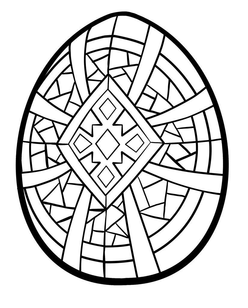 Egg Coloring Pages
 Easter Egg Coloring Pages