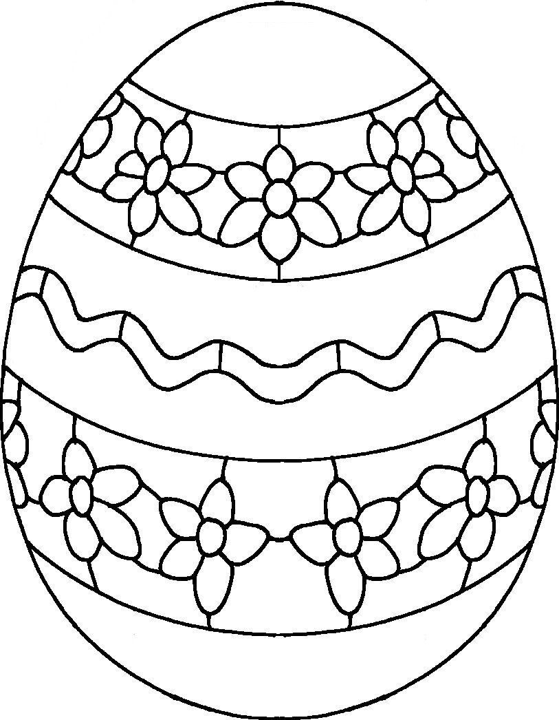 Egg Coloring Pages
 Easter Eggs Coloring Pages coloringsuite