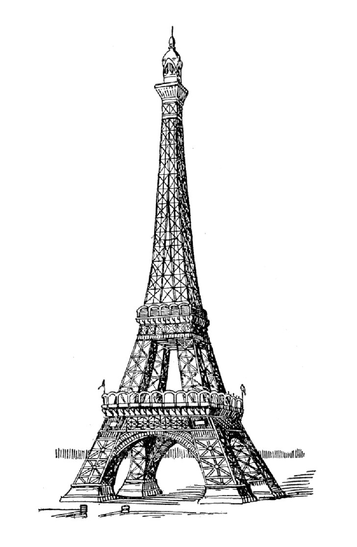 Eiffel Tower Coloring Sheets For Girls
 Get the coloring page Eiffel Tower