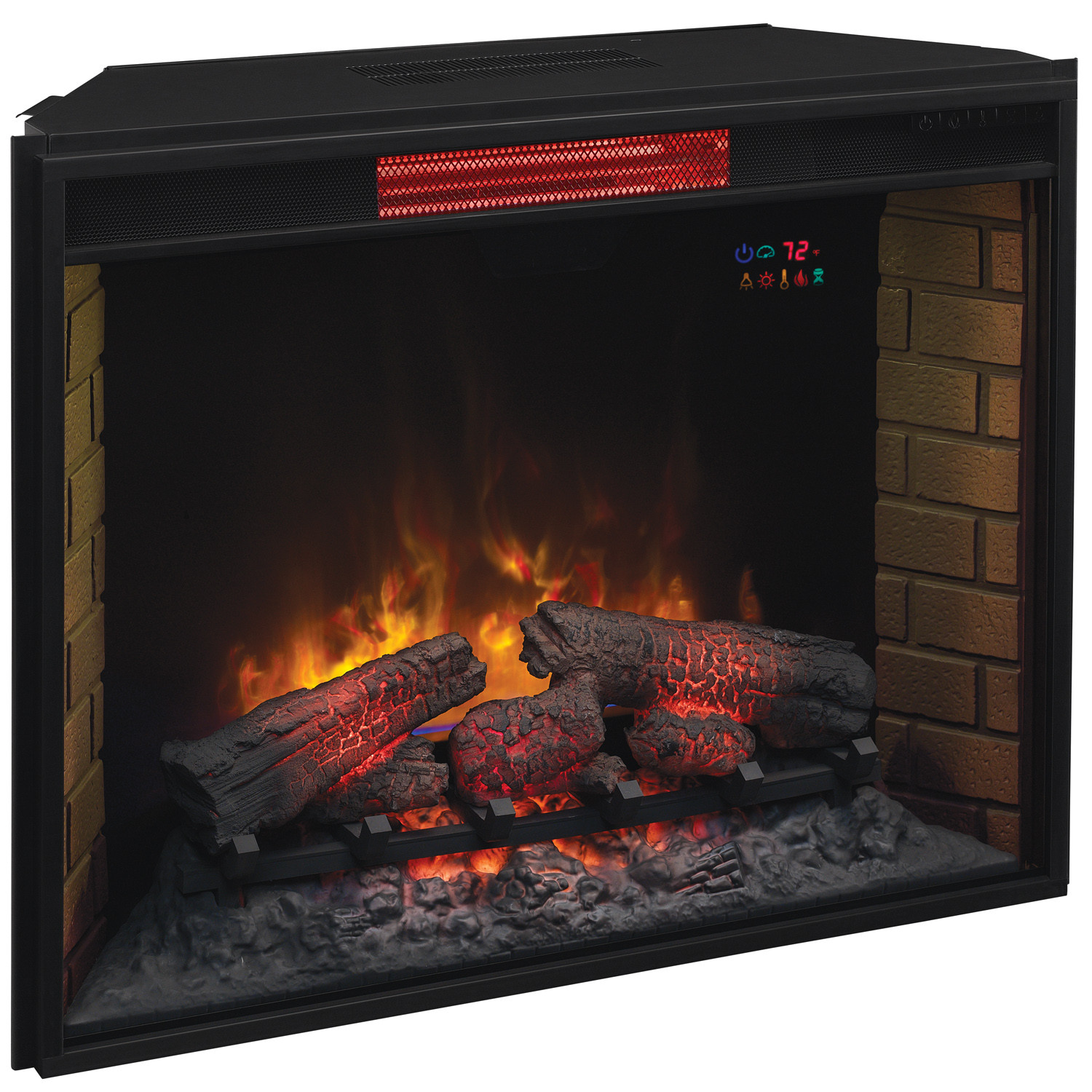 Best ideas about Electric Fireplace Insert
. Save or Pin Electric fireplace insert 33 inch Now.