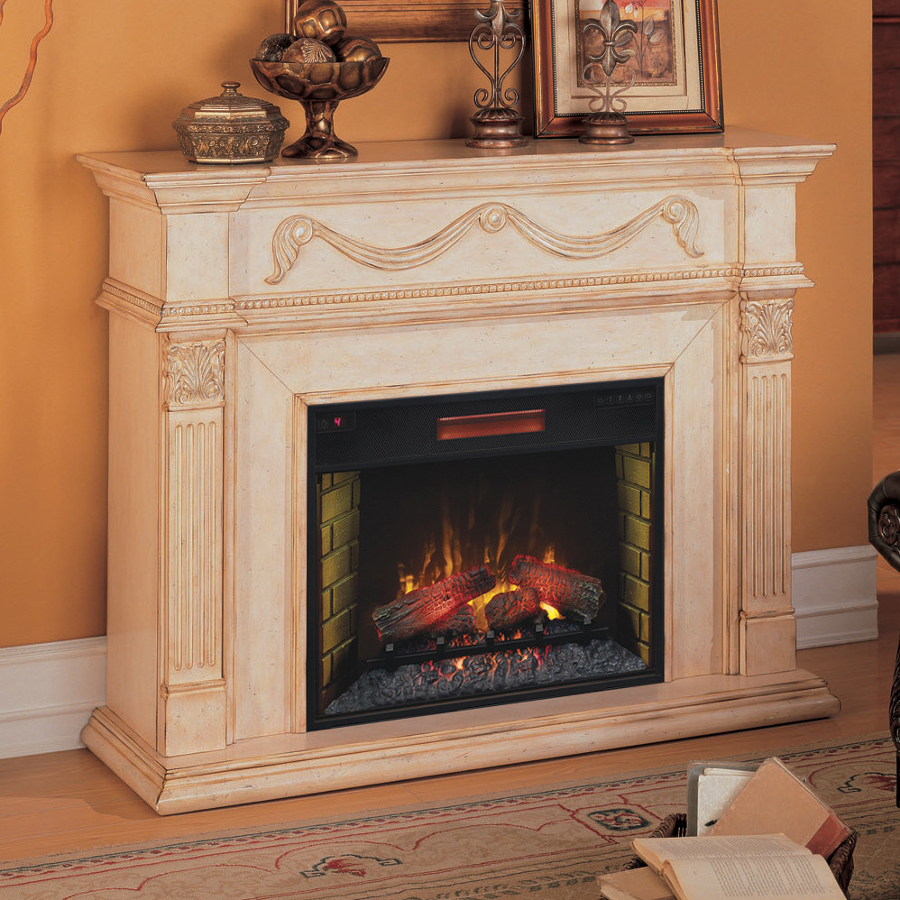 Best ideas about Electric Fireplace Mantel
. Save or Pin Gossamer 55in Infrared Electric Fireplace Mantel 28WM184 Now.