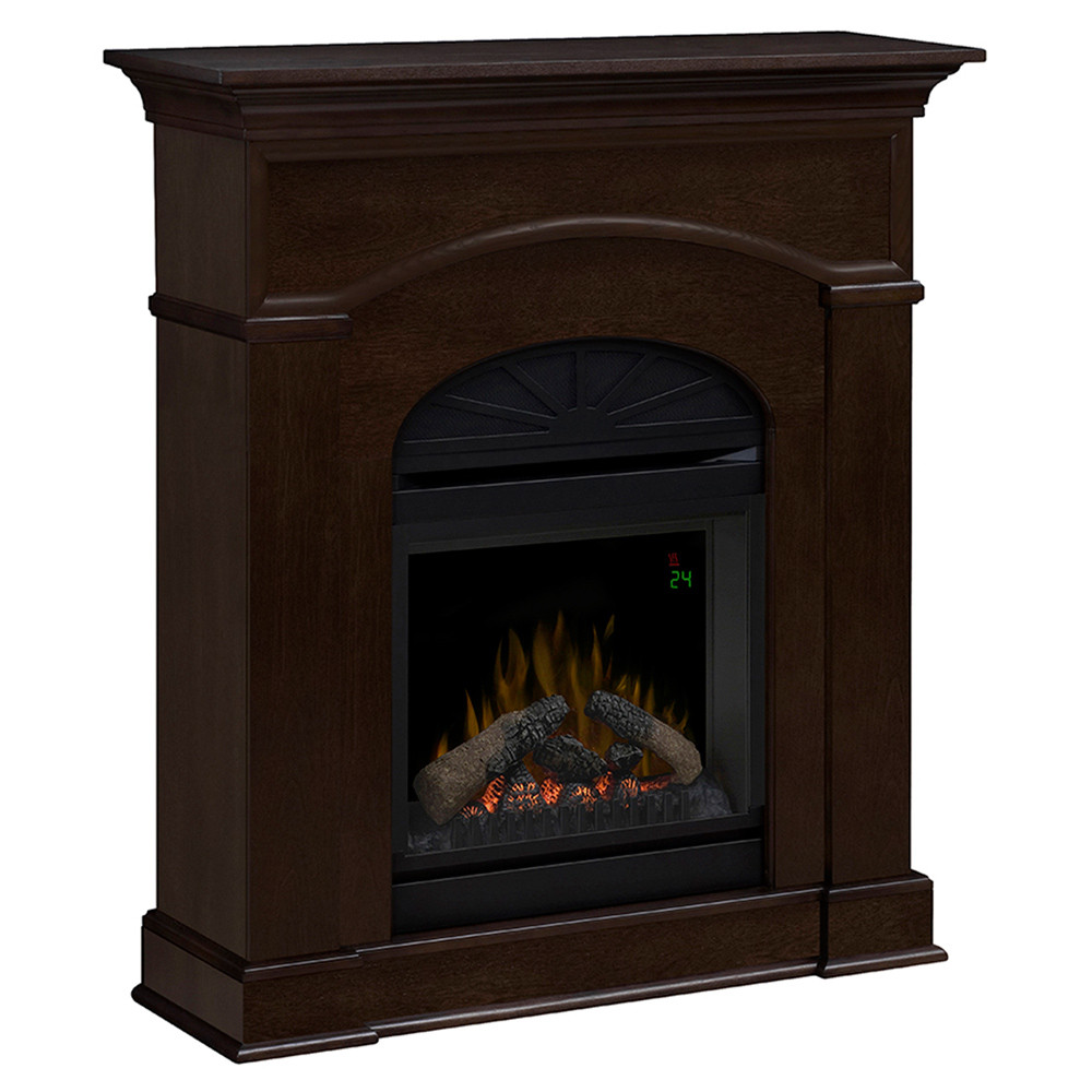 Best ideas about Electric Fireplace Mantel
. Save or Pin Bronte Mocha Electric Fireplace Mantel Package DFP20L 1334MA Now.