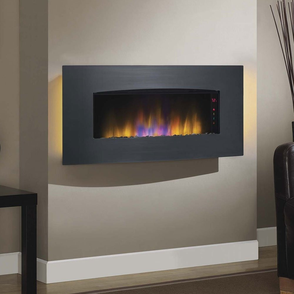 Best ideas about Electric Fireplace Wall Mount
. Save or Pin Wall Mounted Fireplace For Modern Wall Decor — The Wooden Now.