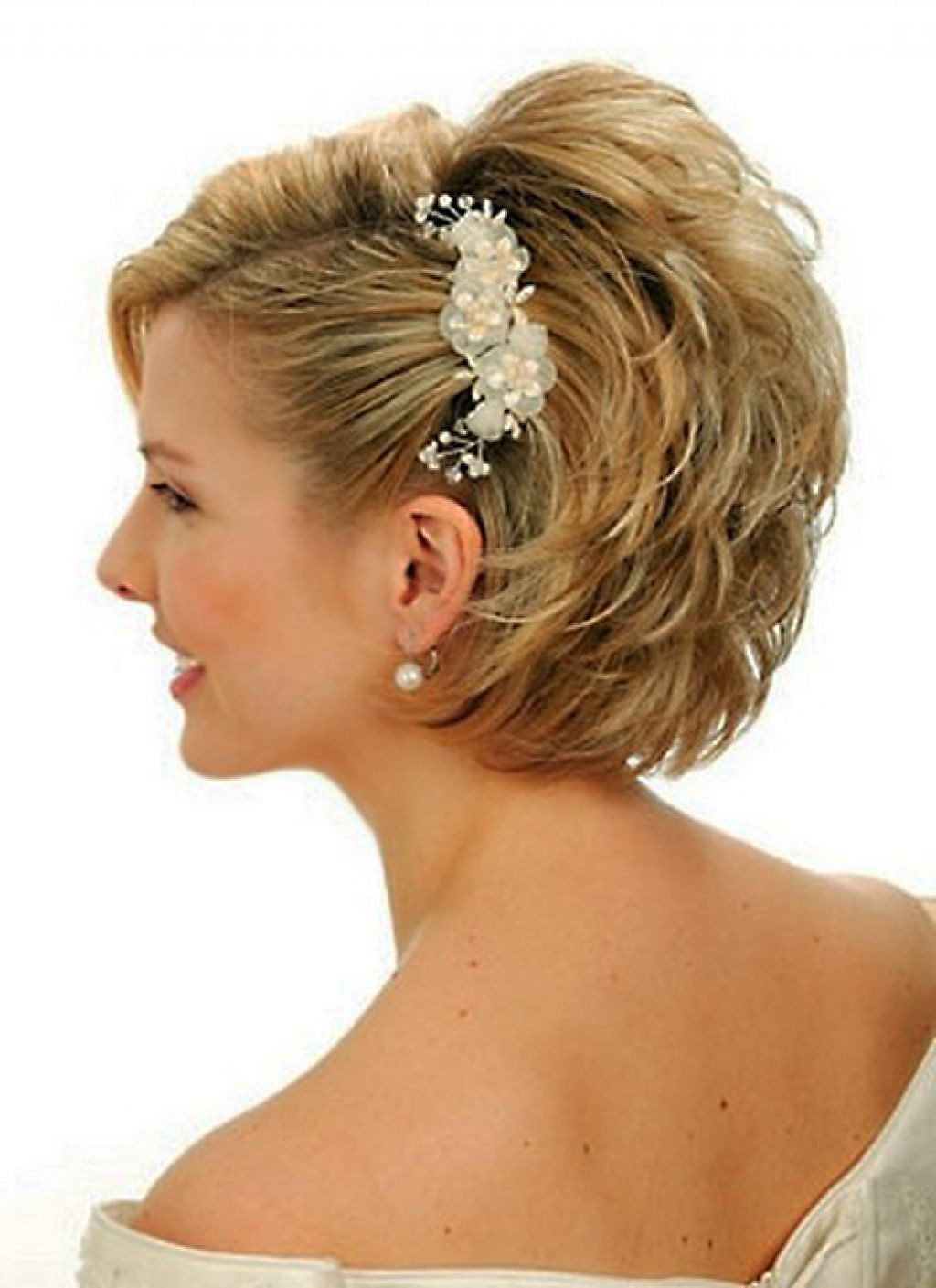 Elegant Hairstyles For Short Hair
 25 Most Favorite Wedding Hairstyles for Short Hair The