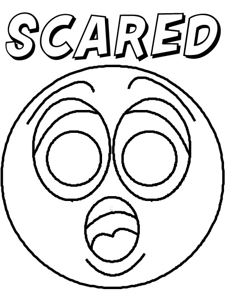 Emotions Coloring Pages
 Feelings Free Coloring Pages