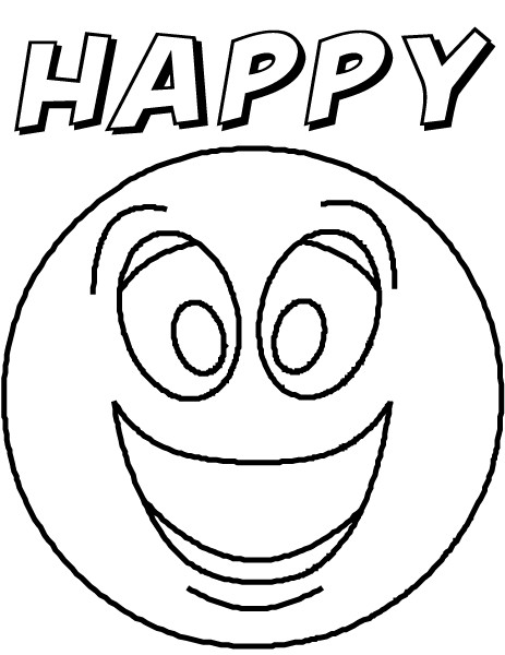 Emotions Coloring Pages
 Free Coloring Worksheets For Kids Expressing Emotions
