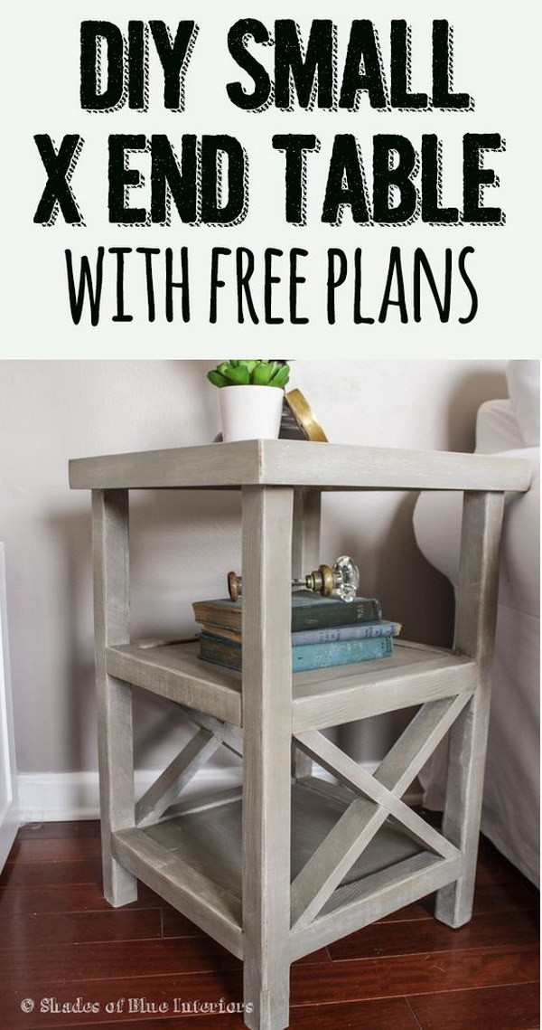 Best ideas about End Table Plans DIY
. Save or Pin 25 DIY Side Table Ideas With Lots of Tutorials 2017 Now.