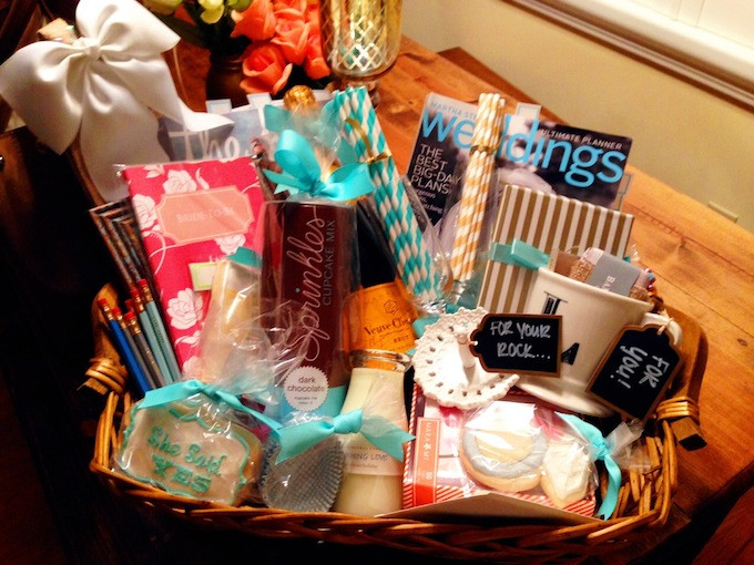 Engagement Gift Ideas For Couples
 How To Engagement Gift Basket Hosting & ToastingHosting
