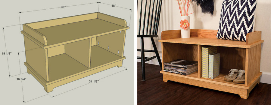 Best ideas about Entryway Bench Plans
. Save or Pin Entryway Storage Bench Kreg Tool pany Now.