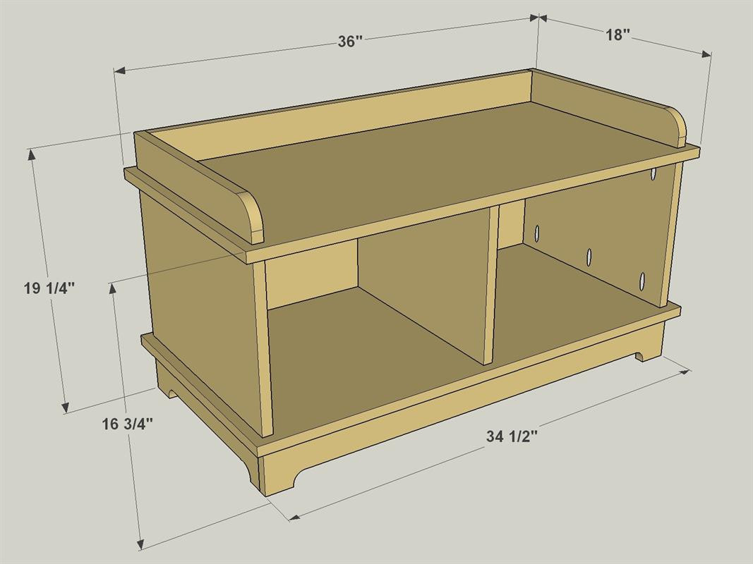 Best ideas about Entryway Bench Plans
. Save or Pin Entryway Bench buildsomething Now.