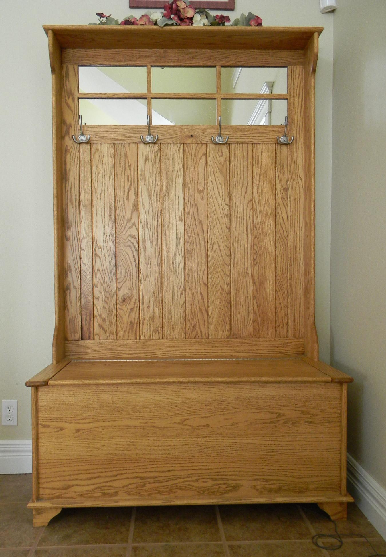 Best ideas about Entryway Bench With Coat Rack
. Save or Pin Antique Storage Bench Coat Rack Now.