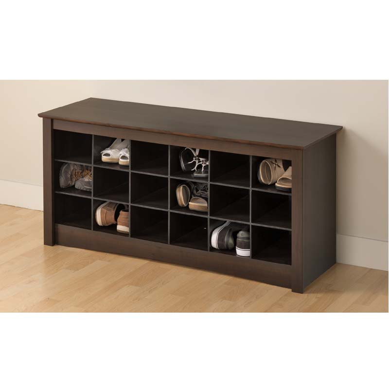 Best ideas about Entryway Bench With Shoe Storage
. Save or Pin Prepac Entryway Shoe Storage Cubbie Bench Espresso ESS 4824 Now.