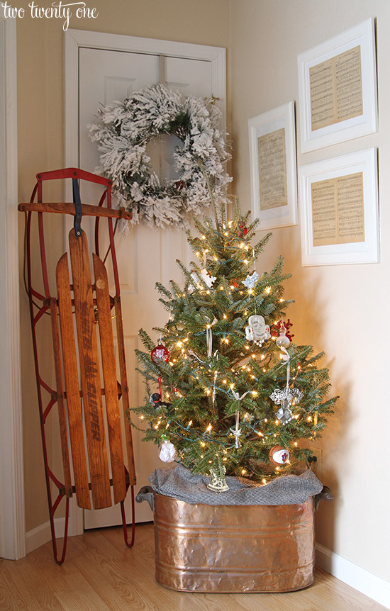 Best ideas about Entryway Christmas Trees
. Save or Pin Our Christmas Entryway Now.