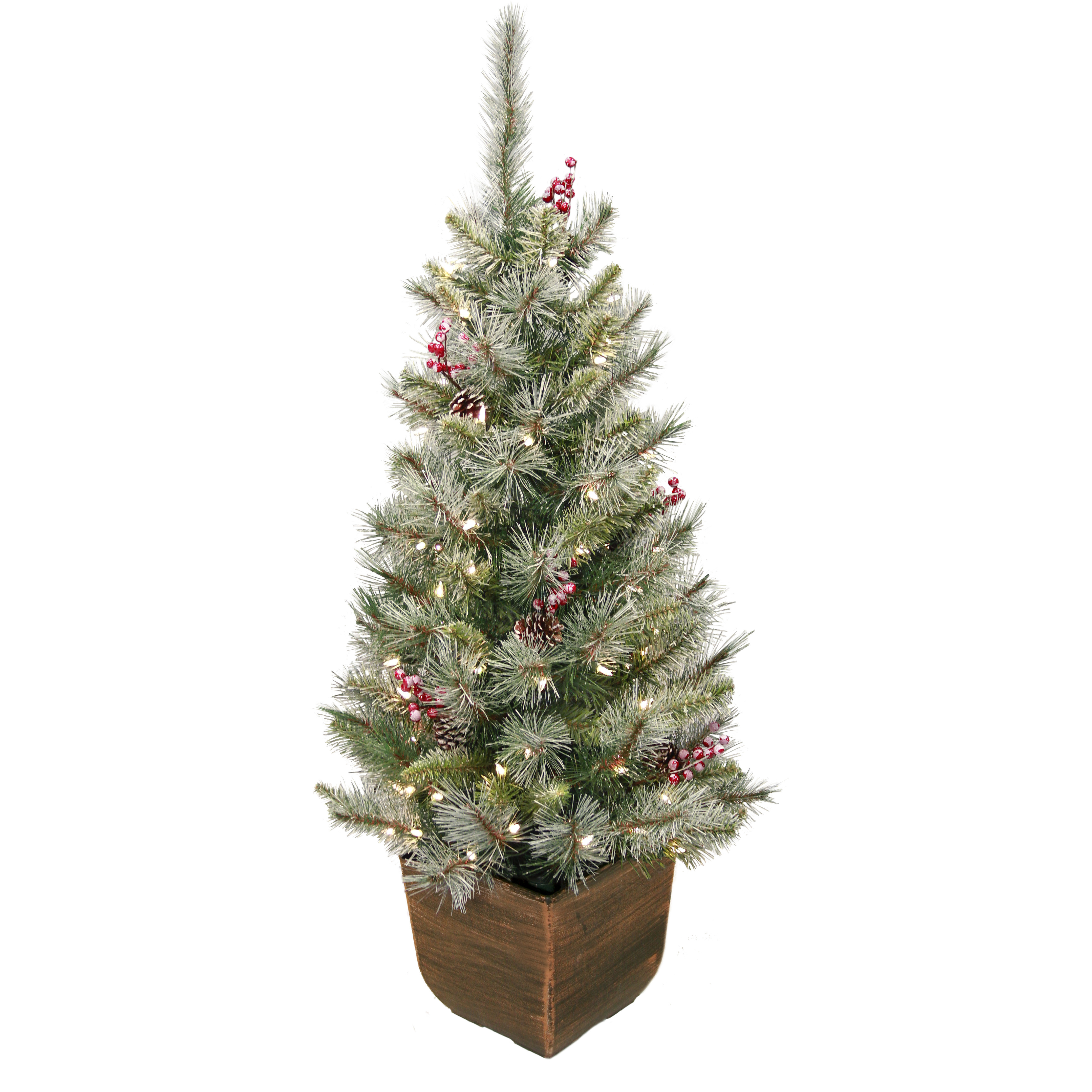 Best ideas about Entryway Christmas Trees
. Save or Pin General Foam Plastics 4 Alpine Entryway Artificial Now.