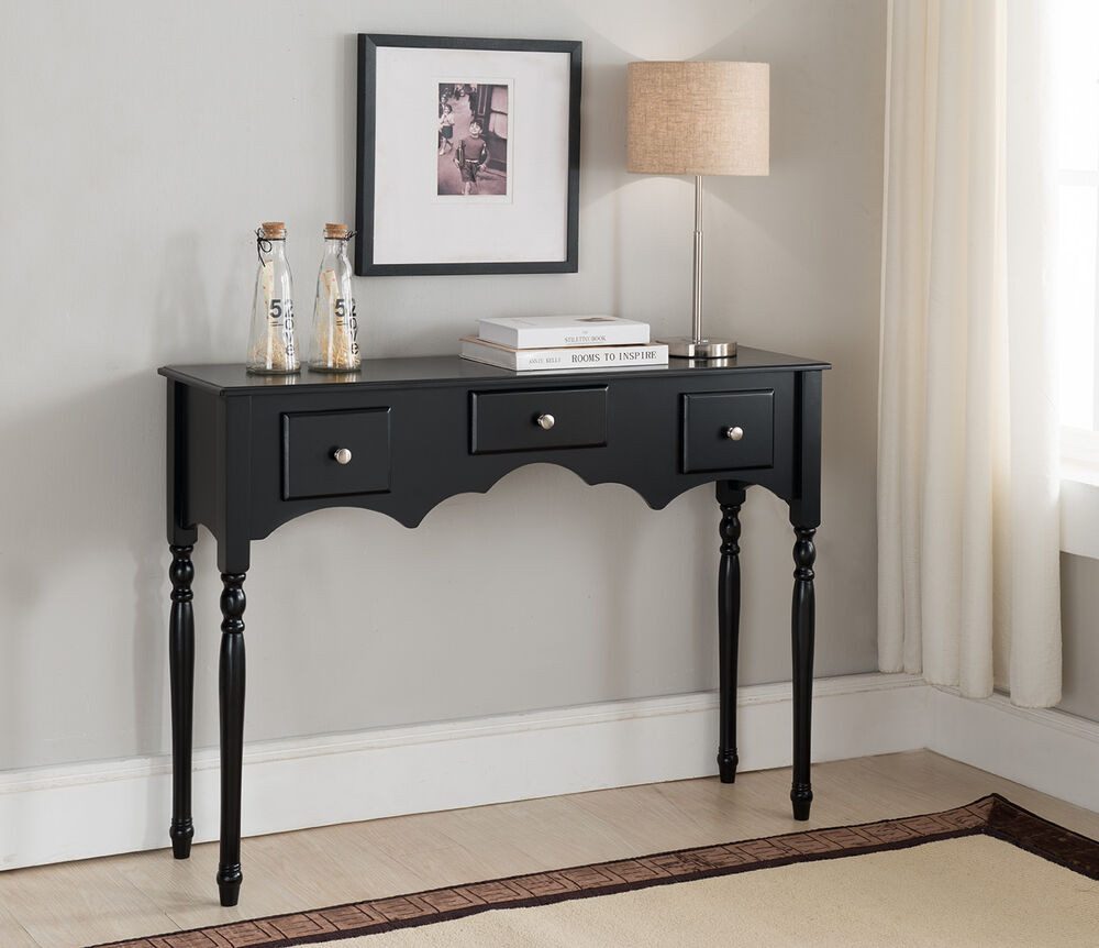 Best ideas about Entryway Console Table
. Save or Pin Kings Brand Entryway Sofa Console Table with Drawers Now.
