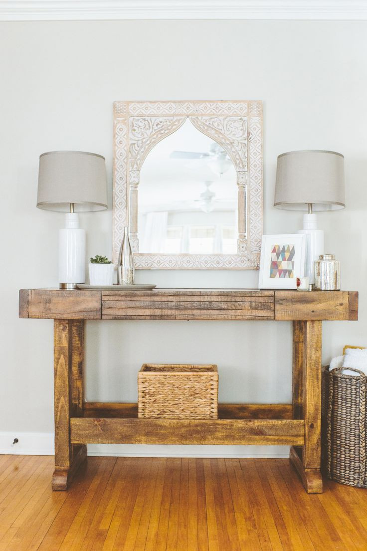 Best ideas about Entryway Console Table
. Save or Pin Blank Walls 20 Things You Can Do To Jazz Them Up Now.