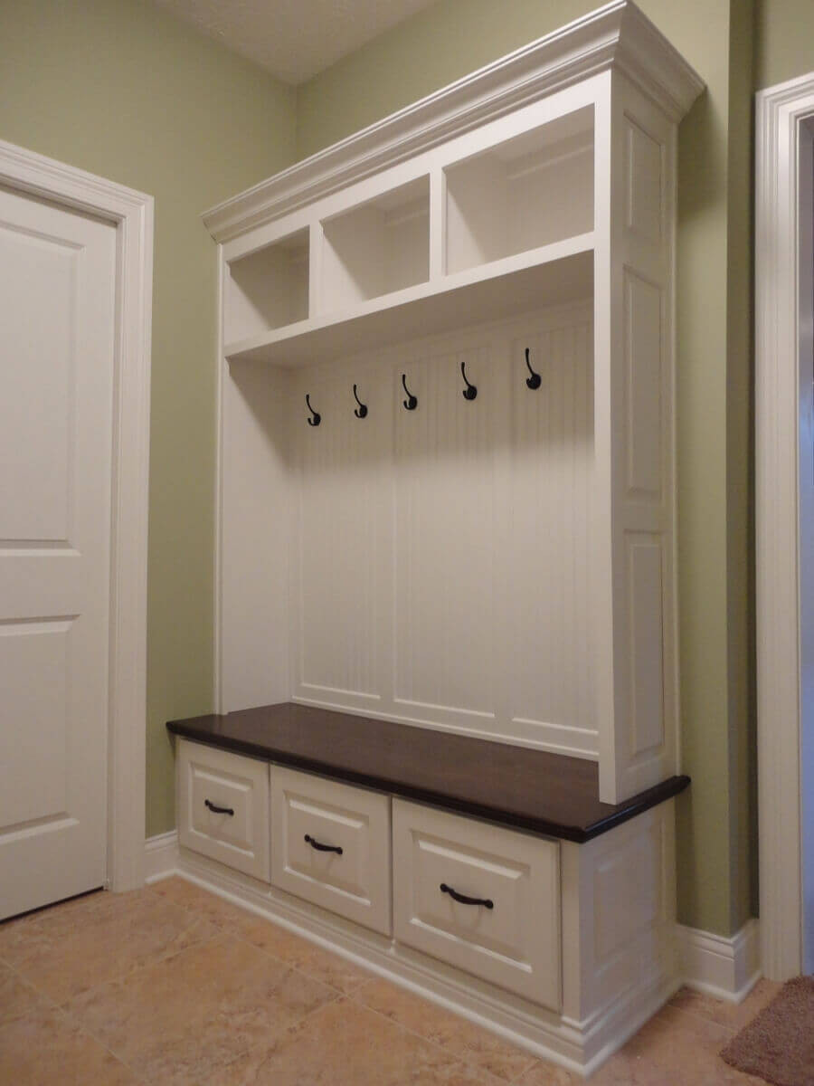 Best ideas about Entryway Shelf With Hooks
. Save or Pin 45 Superb Mudroom & Entryway Design Ideas with Benches Now.