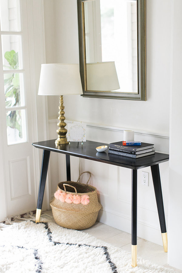 Best ideas about Entryway Table Ikea
. Save or Pin DIY Entry Table Hack Now.