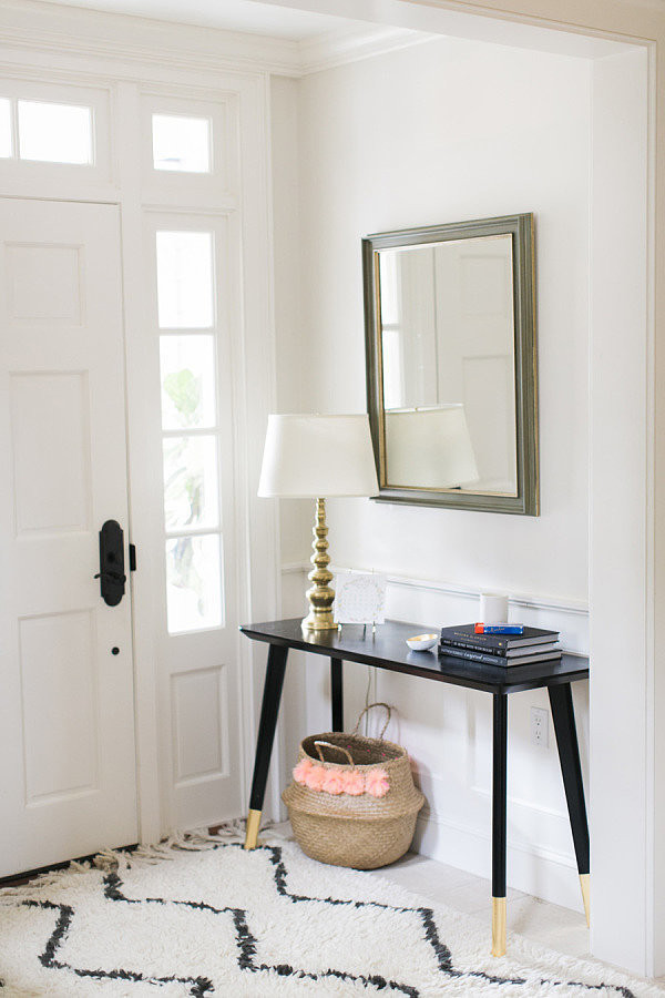 Best ideas about Entryway Table Ikea
. Save or Pin DIY Entry Table Hack Now.