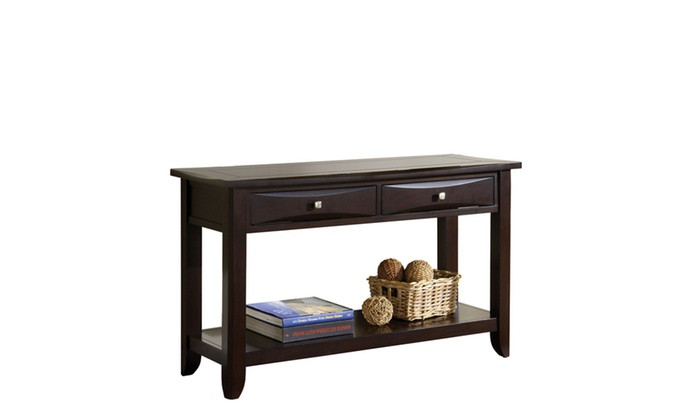 Best ideas about Espresso Entryway Table
. Save or Pin Zuko Espresso 2 Drawer Contemporary Entryway Table Now.