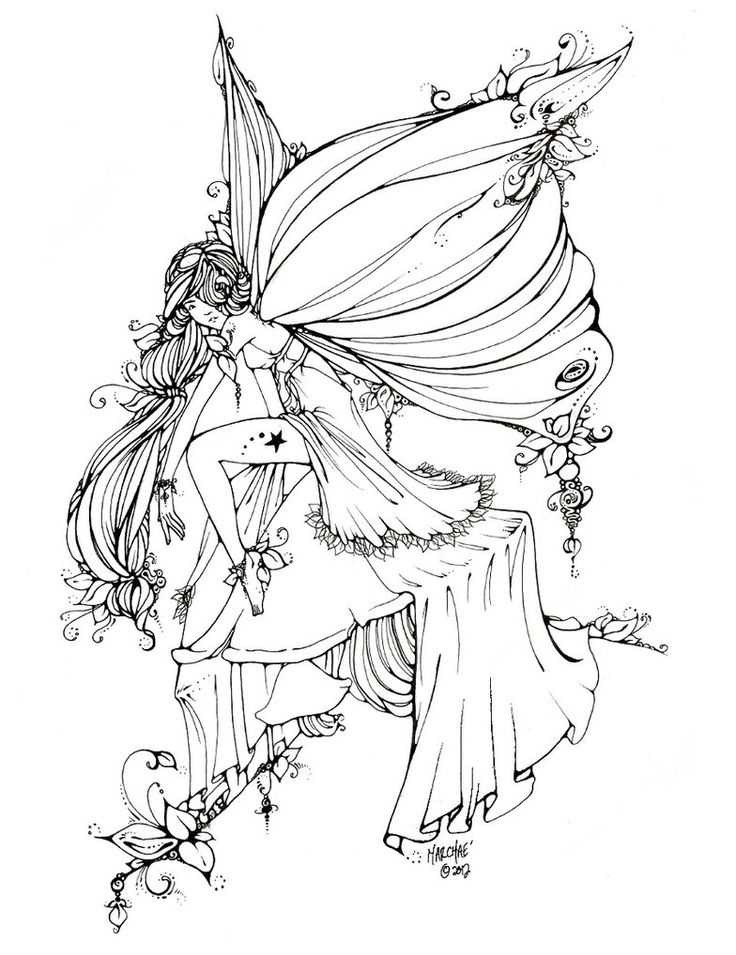 Evil Fairy Coloring Pages For Adults
 Evil Fairy Coloring Pages for Adults Collection