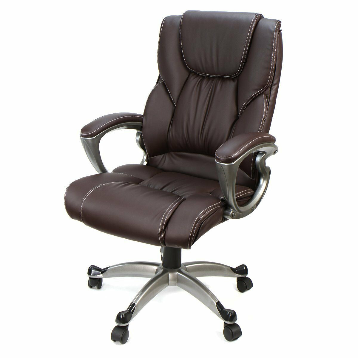 Best ideas about Executive Office Chair
. Save or Pin Brown PU Leather High Back fice Chair Executive Task Now.