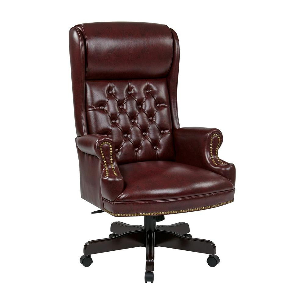 Best ideas about Executive Office Chair
. Save or Pin Work Smart Oxblood Vinyl High Back Executive fice Chair Now.