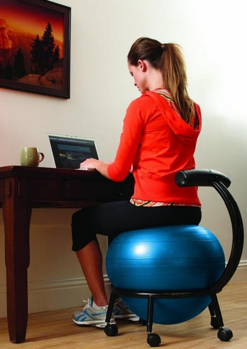 Best ideas about Exercise Ball Office Chair
. Save or Pin exercise ball chair for office Now.