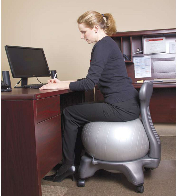 Best ideas about Exercise Ball Office Chair
. Save or Pin Exercise Ball Turned fice Chair Now.