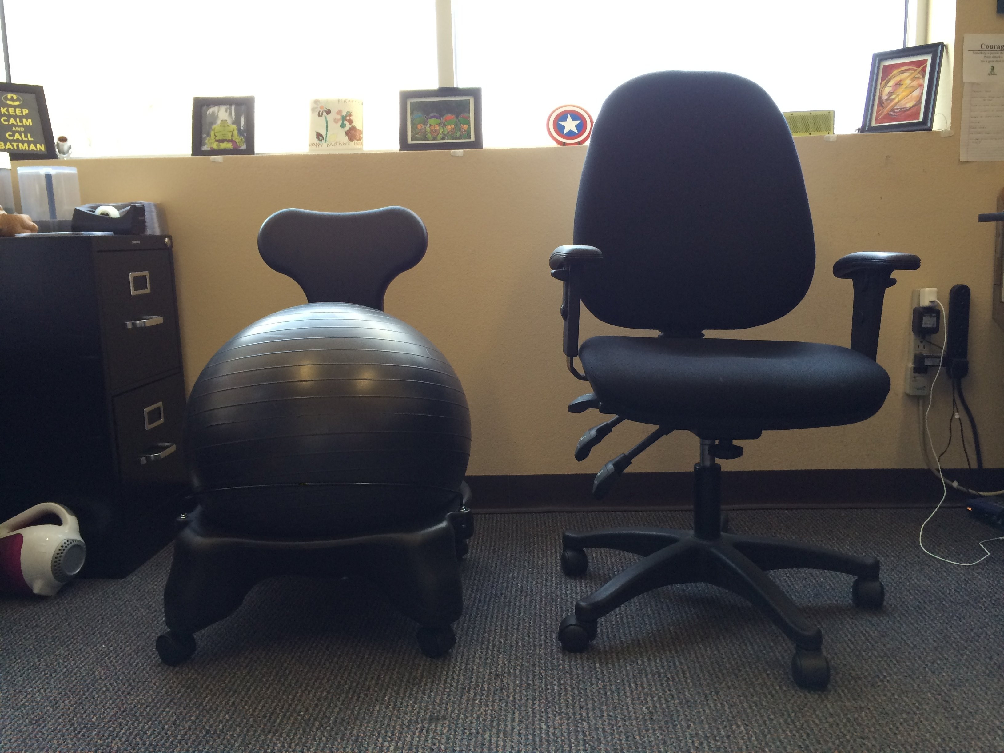 Best ideas about Exercise Ball Office Chair
. Save or Pin How To Exercise Ball Chair — The Wooden Houses Now.