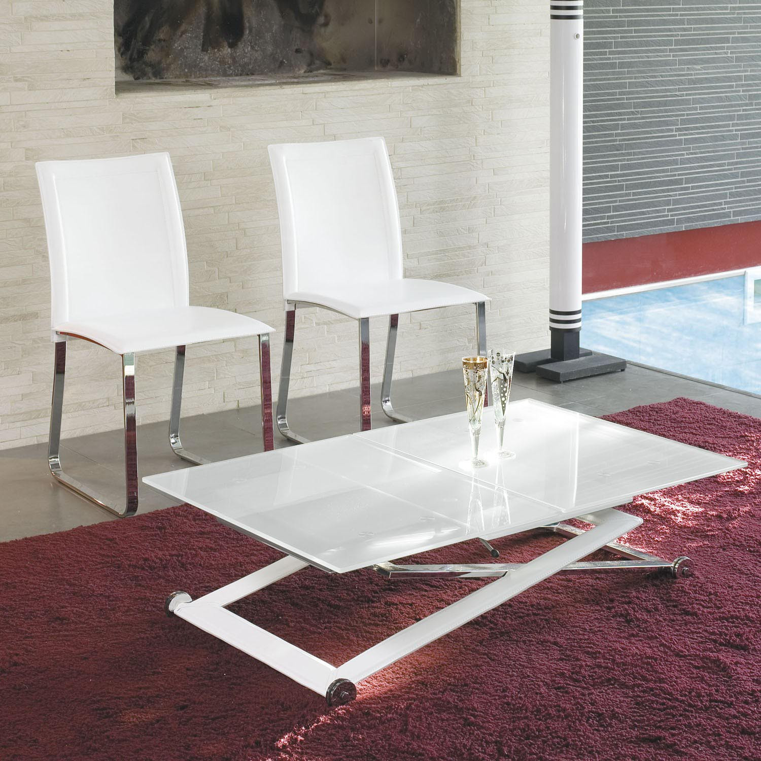 Best ideas about Expandable Coffee Table
. Save or Pin Height Adjustable Coffee Table Expandable Into Dining Now.
