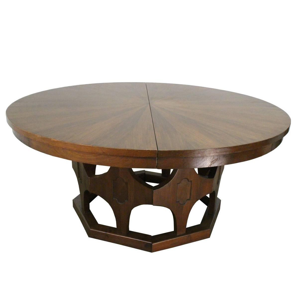 Best ideas about Expandable Round Dining Table
. Save or Pin 1960s Mid Century Expandable Round Walnut Dining Table at Now.