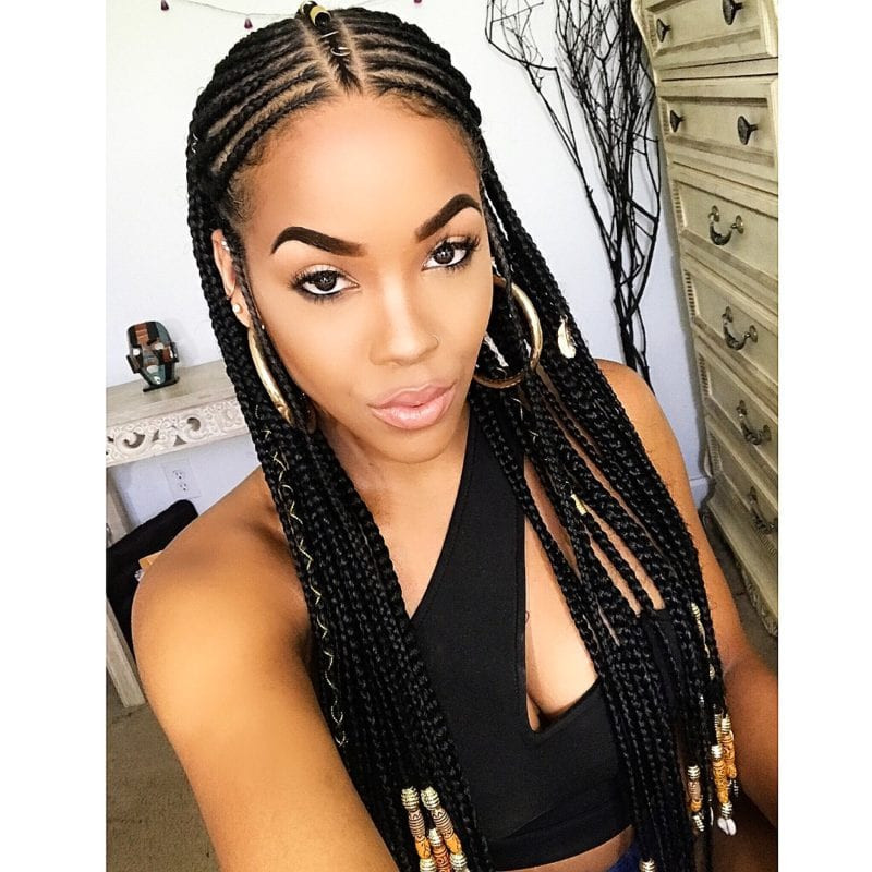 Extension Braiding Hairstyles
 African American Braid Extensions Hairstyles HairStyles